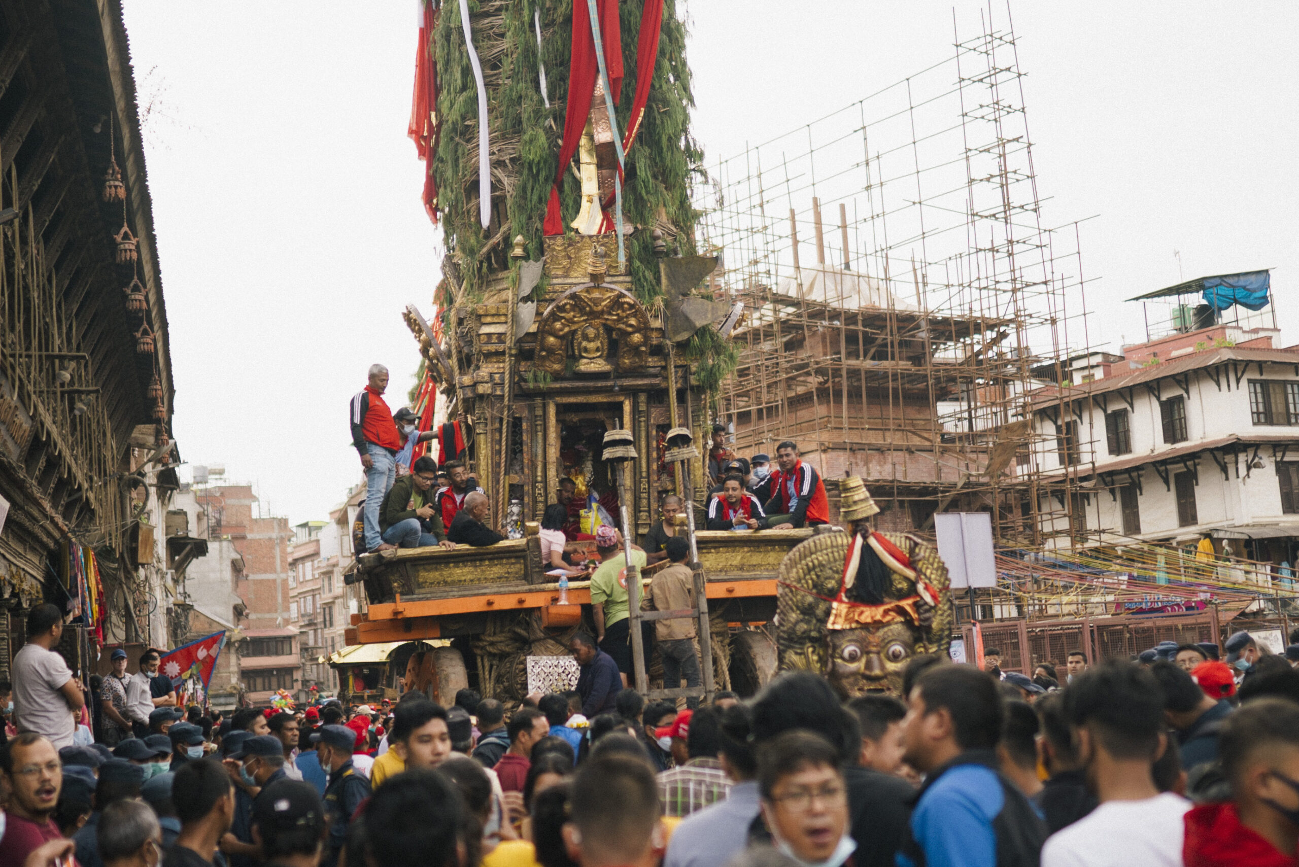 The Rato Machindranath Festival: Chariots, Furious Sages, and Rain-giving Snakes.